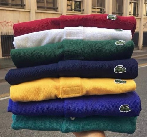 Men lactose crocodile polo - lactose,
