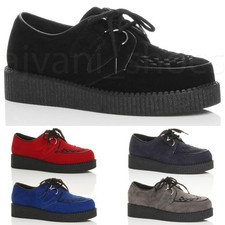 Mens platform wedge lace - platform, up