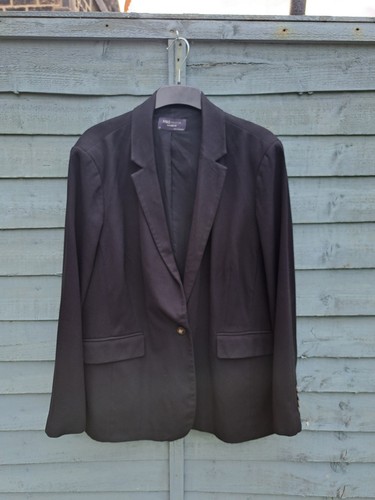 Ladies black blazer - , m&s