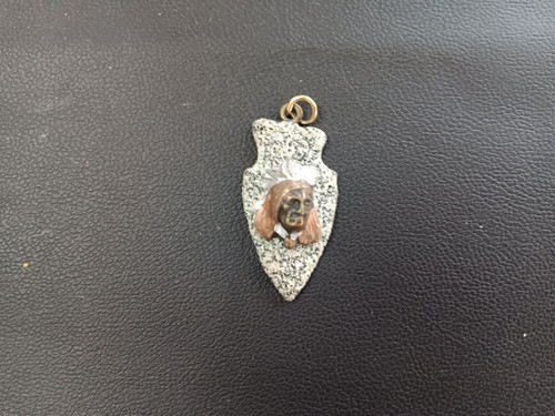 Indian arrowhead charm vintage - charm,