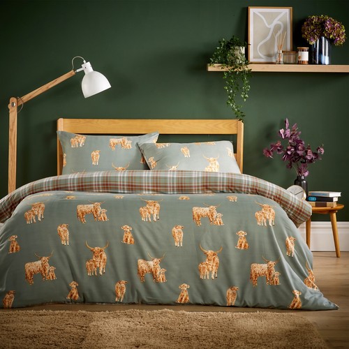 Highland cow duvet cover - cover, quilt
