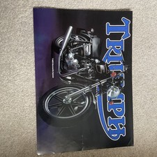 TRIUMPH BONNEVILLE 750 T140E EUROPEAN T140E (S) AMERICAN TR7V SALES BROCHURE