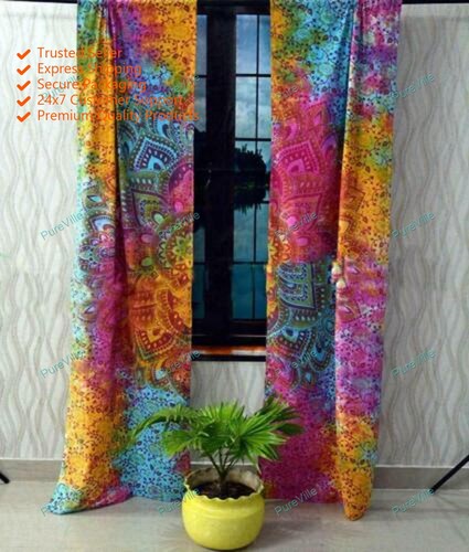 Window door curtain - window,