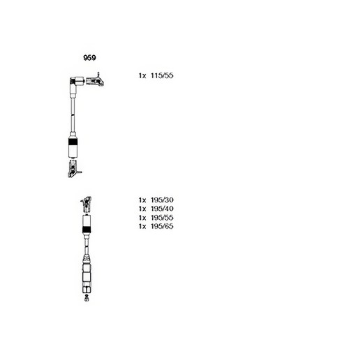 Bremi 959 ignition - bremi, cable