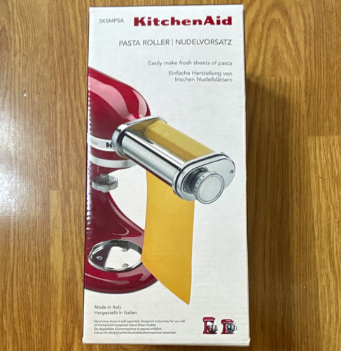 New kitchenaid pasta roller - new,