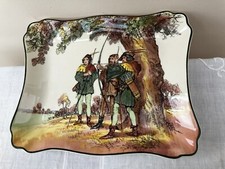 Royal Doulton Series Ware 'Under The Greenwood Tree' Sandwich Tray D.6341 9"