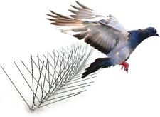 Steel Bird Spikes Cat Anti ClimbFences Wall Window Ledge Wide Pigeon Deterrent