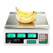 40kg Electronic Price Scales Digital Food Weighting Commercial Shop Retail Scale