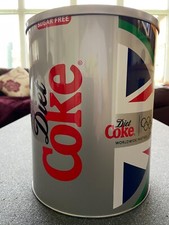 Brand New Coca Cola Diet Coke 2012 London Olympics Bottles and Glass Set