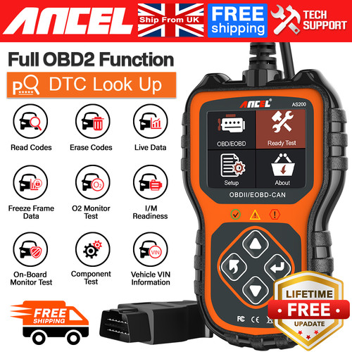 Ancel as200 obd2 code reader - as200,