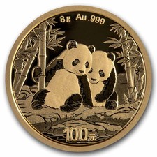 2026 China 8 gram Gold Panda