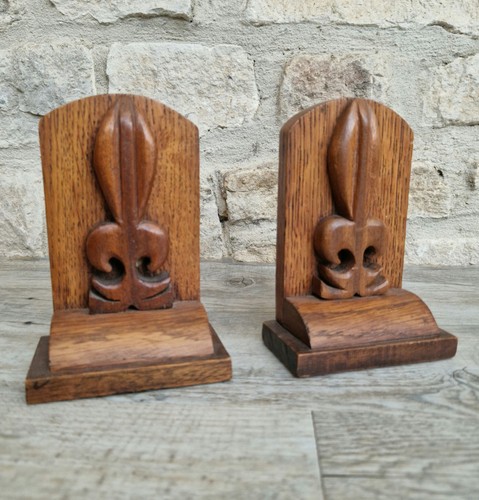 Hand carved oak arts crafts - arts, &