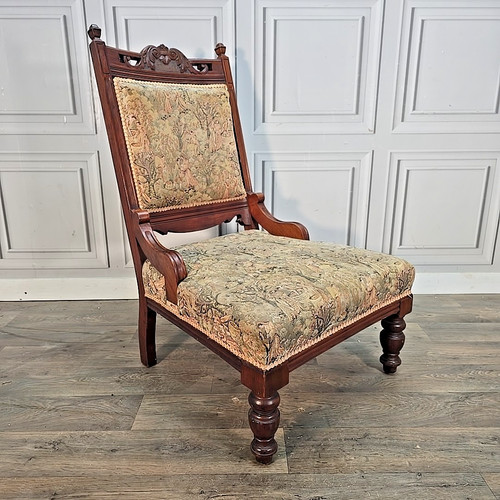 Antique upholstered nursing - antique,
