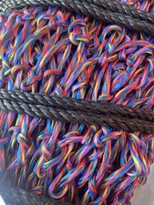 BALE NET HAYLAGE LARGE ROUND BALE WILD BOAR  EQUESTRIAN RAINBOW *FREE POST*