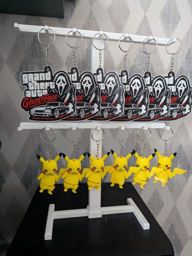 Keychain holder stand 2 tier - stand,