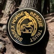 Vintage Sussex Horse Rescue Trust Pin Badge VGC. U16 111