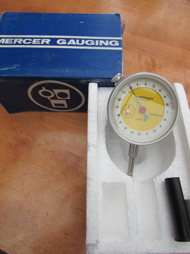 Mercer metric type - 56, dial