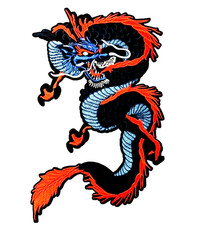 Red Dragon Patch (34 cm x 21