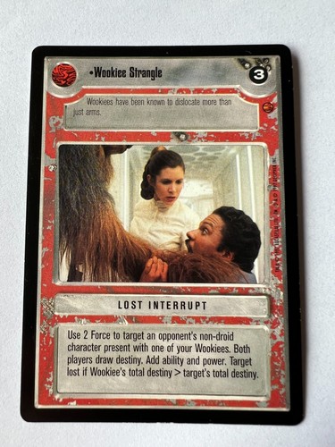 Star wars ccg - star, wookiee