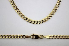 10k solid gold cuban - cuban, link