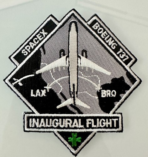 Spacex boeing 737 innaugural - boeing,