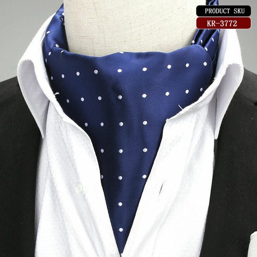 Ties men ascot neck - ties,
