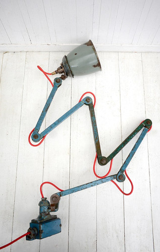 Vintage industrial lamp - vintage,