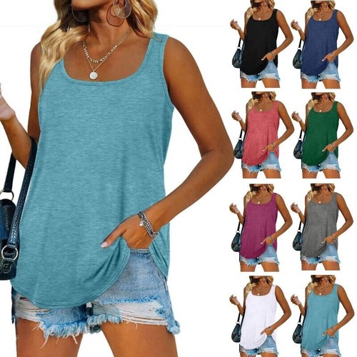 Womens sleeveless solid - womens,