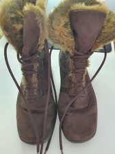 Women's Brown Waterproof Boots