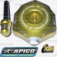 Apico Gold Alloy Fuel Cap Breather Pipe For Suzuki RM 125 2001 Motocross Enduro