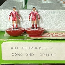 🤩 Subbuteo LW Team Como 2nd Orient Bournemouth Ref 481 Beautiful Kit VERY RARE
