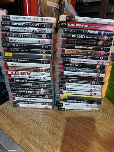 X42 ps3 games - ps3, joblot