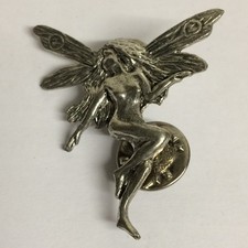 FAIRY Pin Badge - Art Nouveau