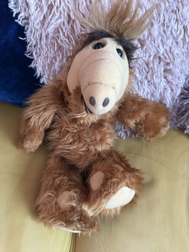 Vintage 1986 alf soft plush - alf,