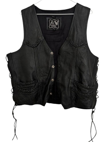 Genuine leather black - a-1,