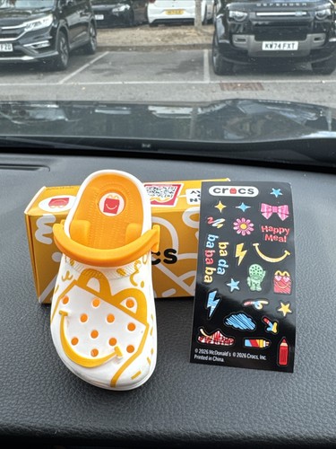 Mcdonald mini crocs keychains - mcdonald,