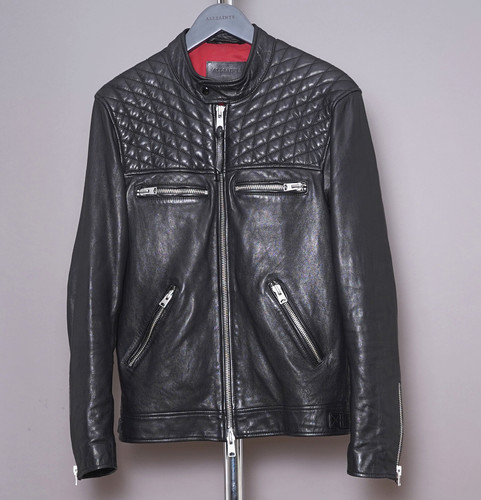 All saints leather jacket - all,