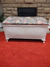 Vintage Sirrom Lloyd Loom Style Ottoman