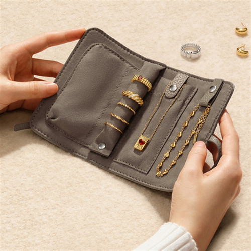 Leather jewelry bag - pu,