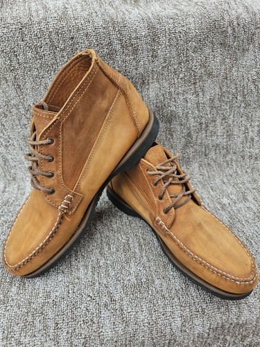 Quoddy grizzly moc toe - moc, chukka