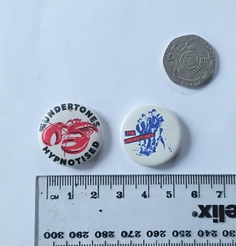 The undertones punk badges - undertones,,