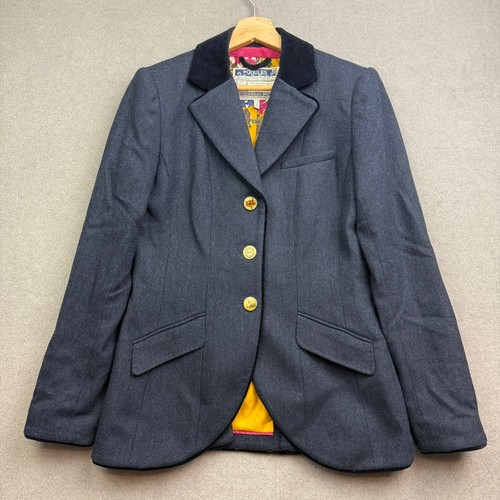 Joules tweed jacket navy - uk, 12