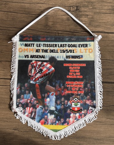 Signed matt tissier last - le,