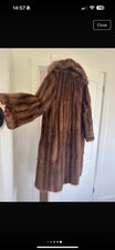 Mid-length Vintage Brown Real