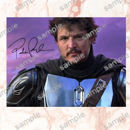 Pedro pascal signed star wars - pedro,