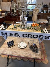 Vintage Wooden Hand Painted