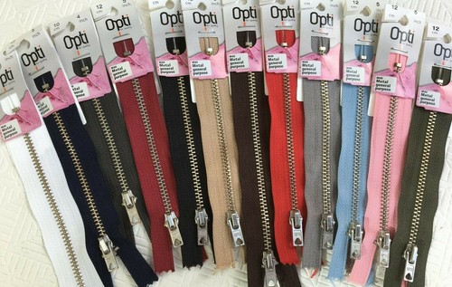 Opti zips for trousers - zips, &