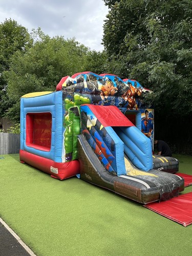Beetee bouncy castle slide - bouncy,