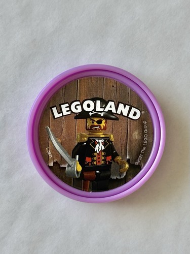 Purple lego pirate pop - purple, badge