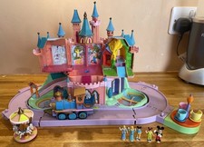 Vintage Disney Magic Kingdom Polly Pocket Playset - Incomplete, Not Working